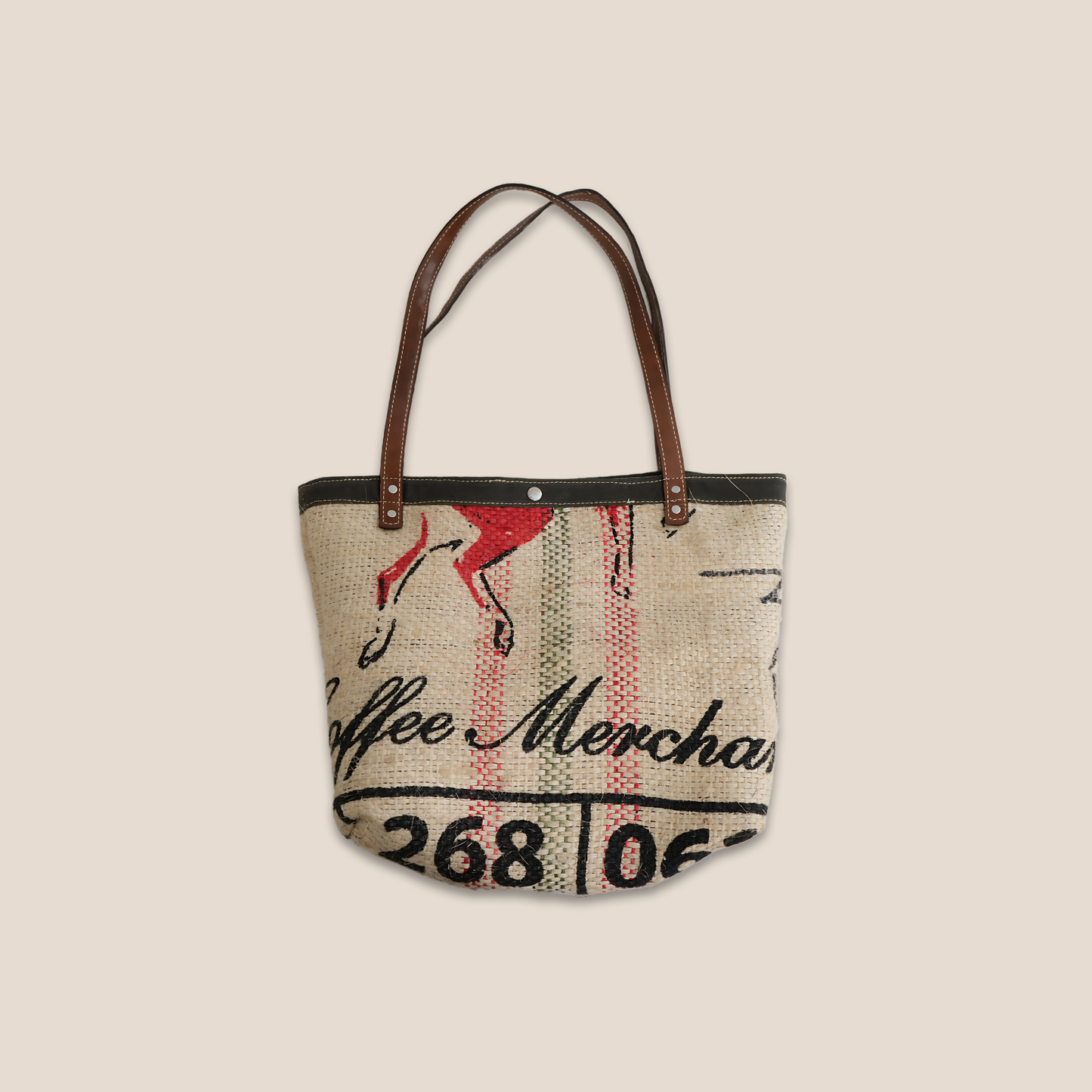 Bag fique - Red fox illustration
